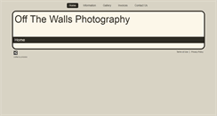 Desktop Screenshot of offthewalls.photobiz.com