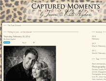 Tablet Screenshot of capturedmoments-ky.photobiz.com