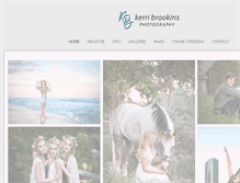 Tablet Screenshot of kbrookins.photobiz.com